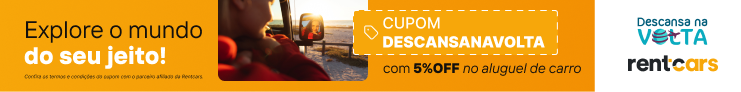 Cupom Rentcars 5 off